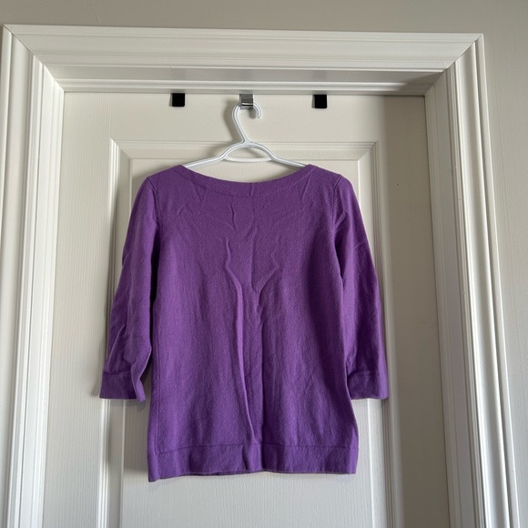 100% Cashmere Boatneck Sweater - Picture 5 of 5